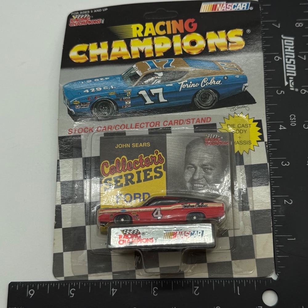 Racing Champions NASCAR John Sears 4 Ford Talladega Torino Cobra Diecast 1:64